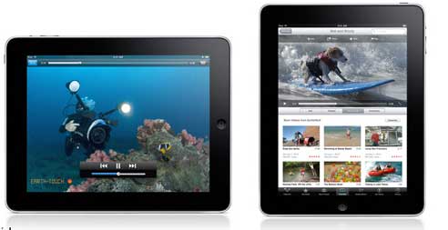 La gran pantalla de alta resolución hace que el iPad sea perfecto para ver todo tipo de vídeo